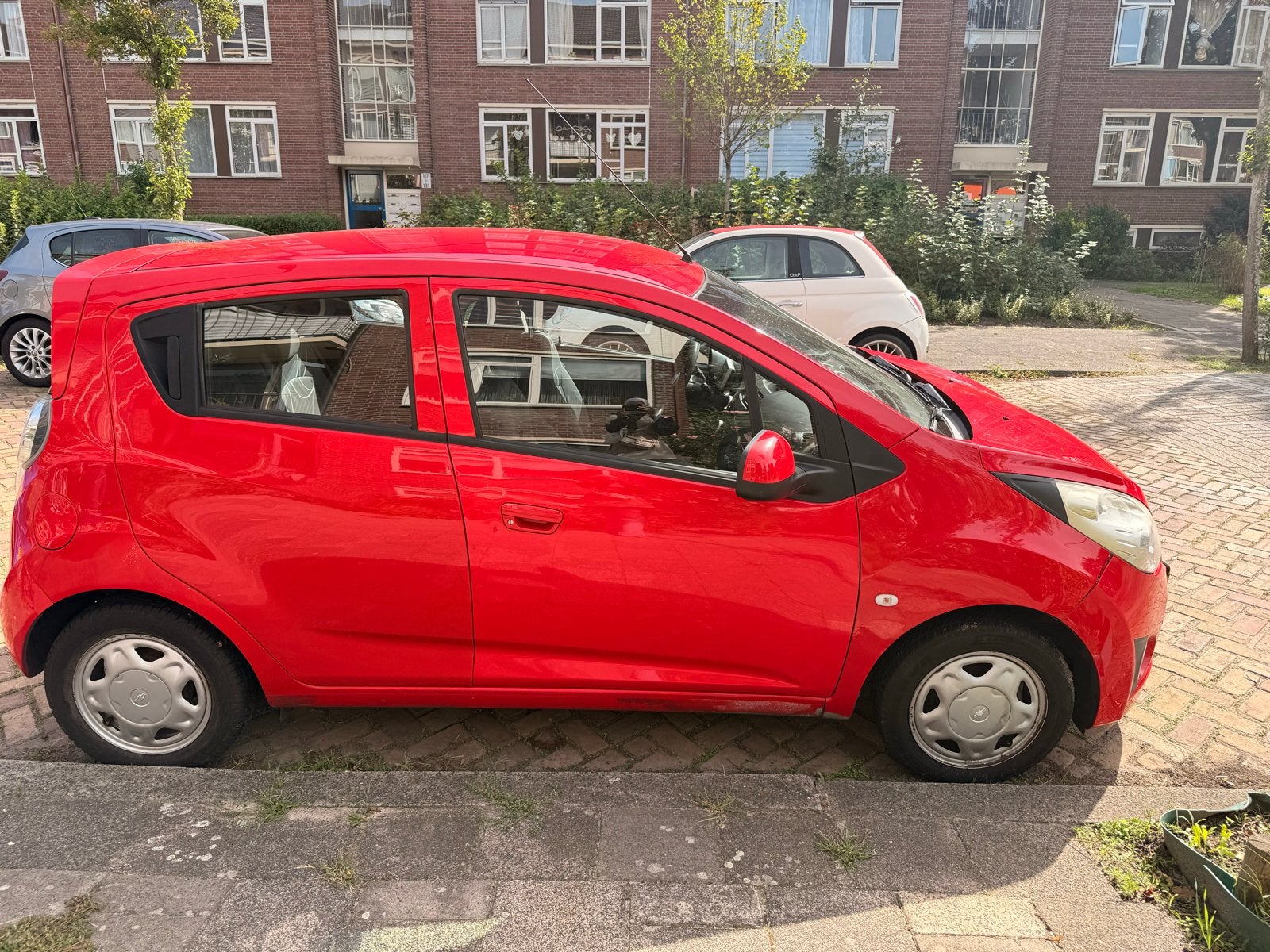 Chevrolet Spark 1.0 2012 Rood, Auto's, Voorwielaandrijving, 839 kg, 4 cilinders, 68 pk