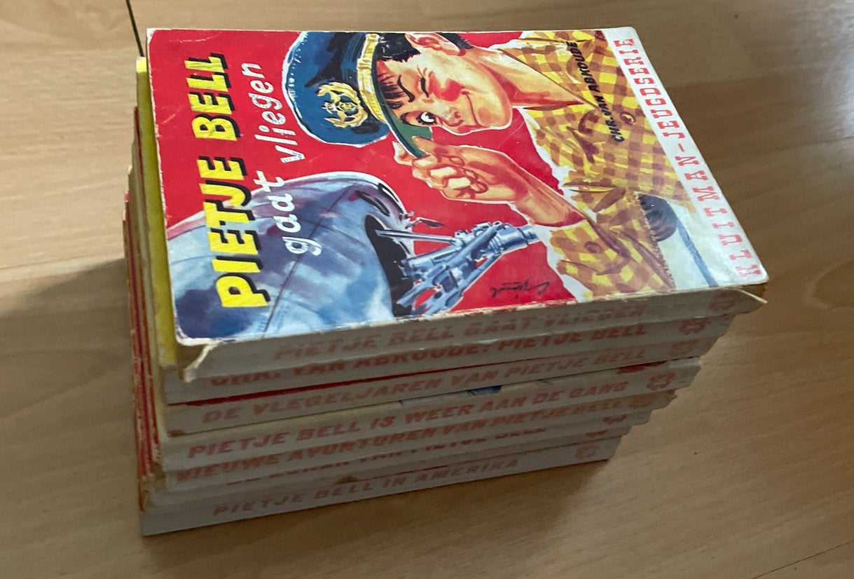 Pietje Bell Jeugdserie - Set van 6 boeken, Ophalen of Verzenden, Gelezen, Fictie