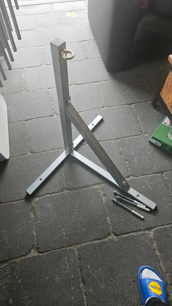 Bokszakstandaard - Stevige ophangbeugel voor bokszak, Ophalen, Gebruikt
