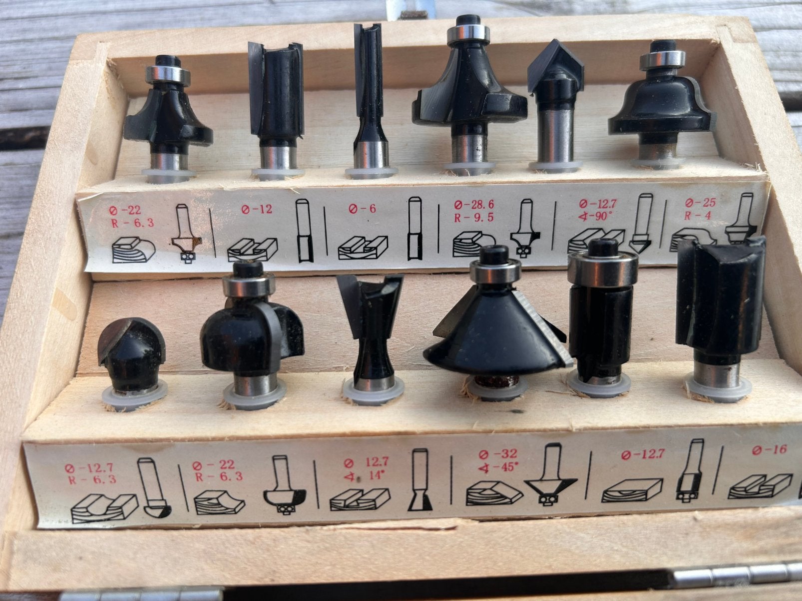 Wisvo tools frezenset ongebruikt, Ophalen