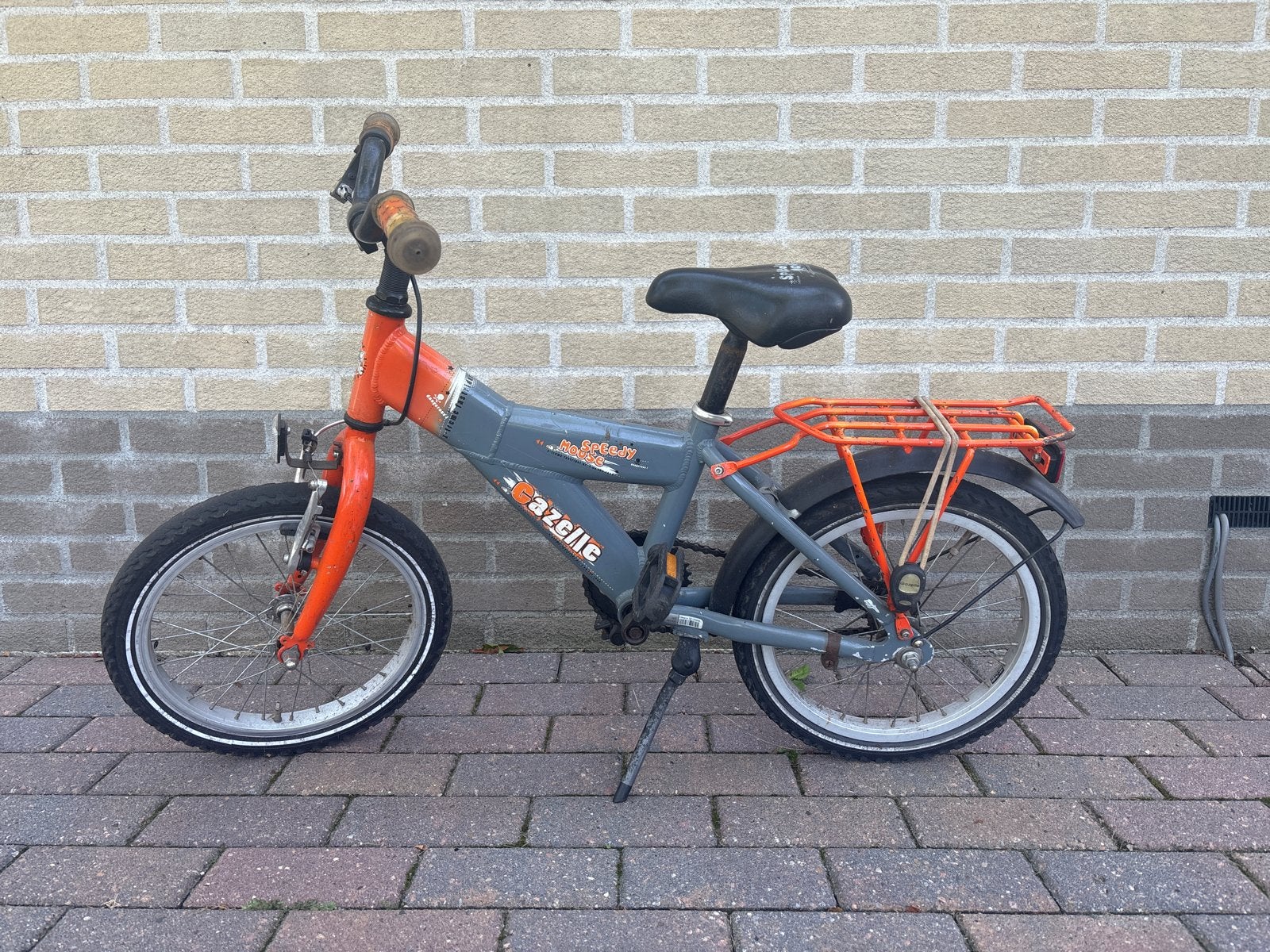 Gazelle Speedy Mouse kinderfiets - Gebruikt, Ophalen, Gebruikt, Terugtraprem, 16 tot 20 inch