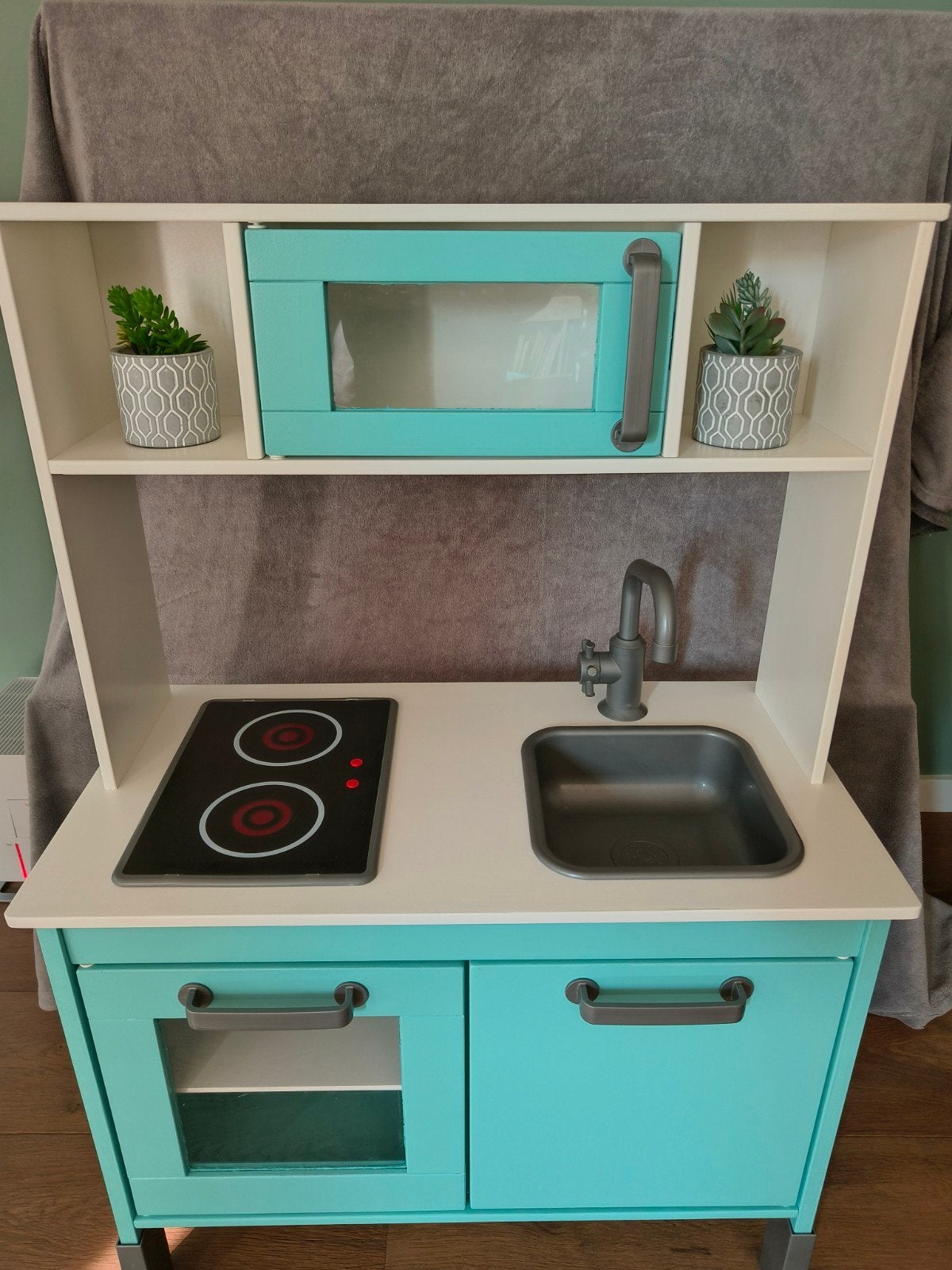 Ikea Houten speelkeuken met accessoires, Ophalen, Zo goed als nieuw, Knutselen, Met licht