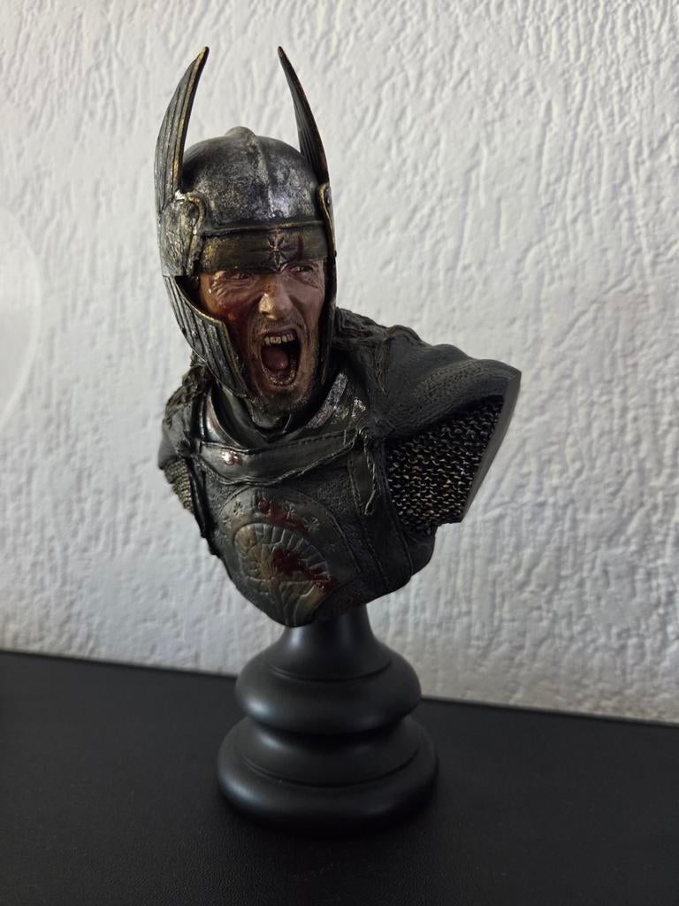 Lotr weta sideshow numenorian infantry buste, Verzamelen, Lord of the Rings, Ophalen of Verzenden, Zo goed als nieuw, Beeldje of Buste