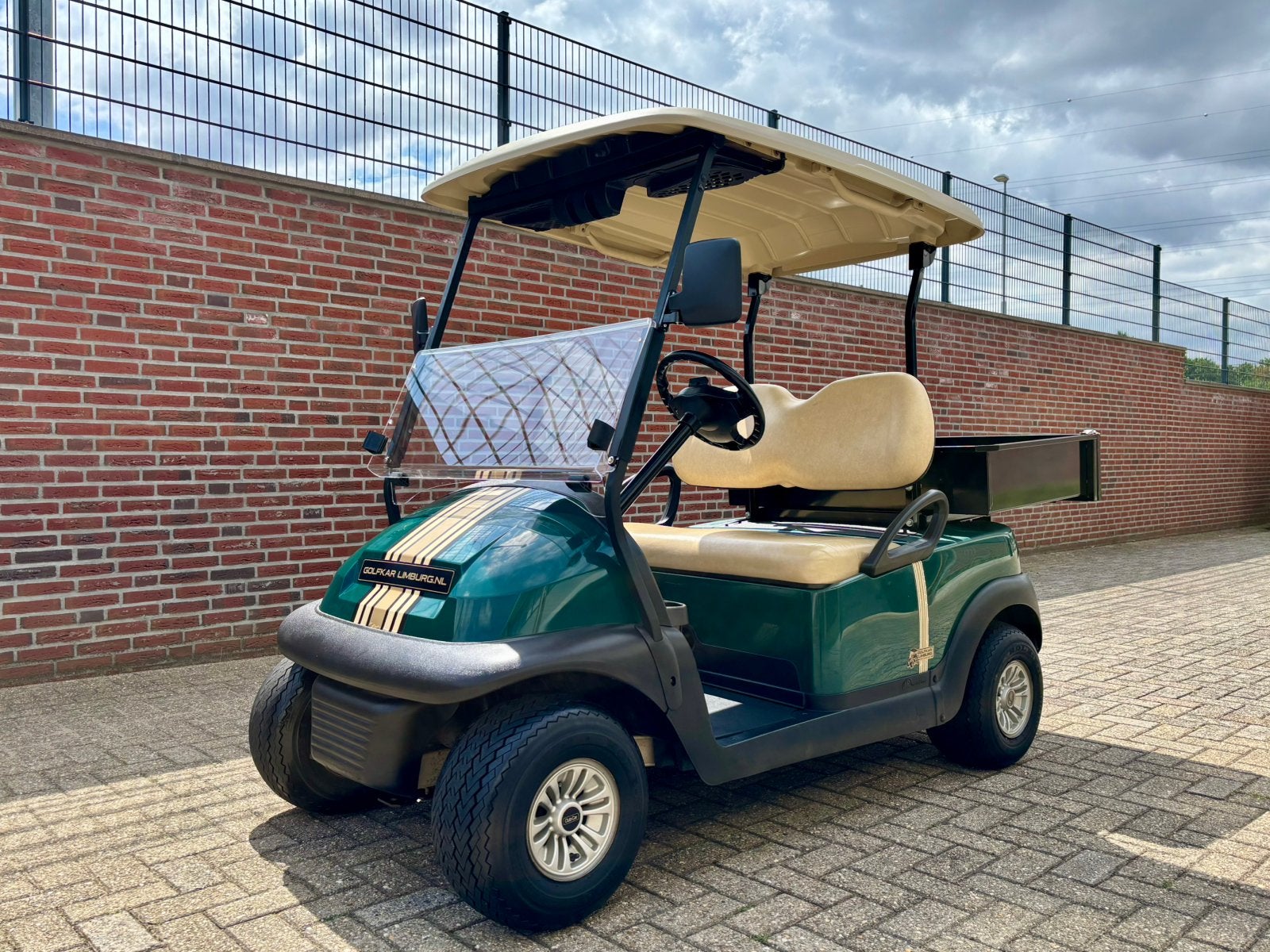 Prachtige Elektrische Clubcar Golfkar met Nieuwe Werkbak, Ophalen of Verzenden, Zo goed als nieuw, Golfkar