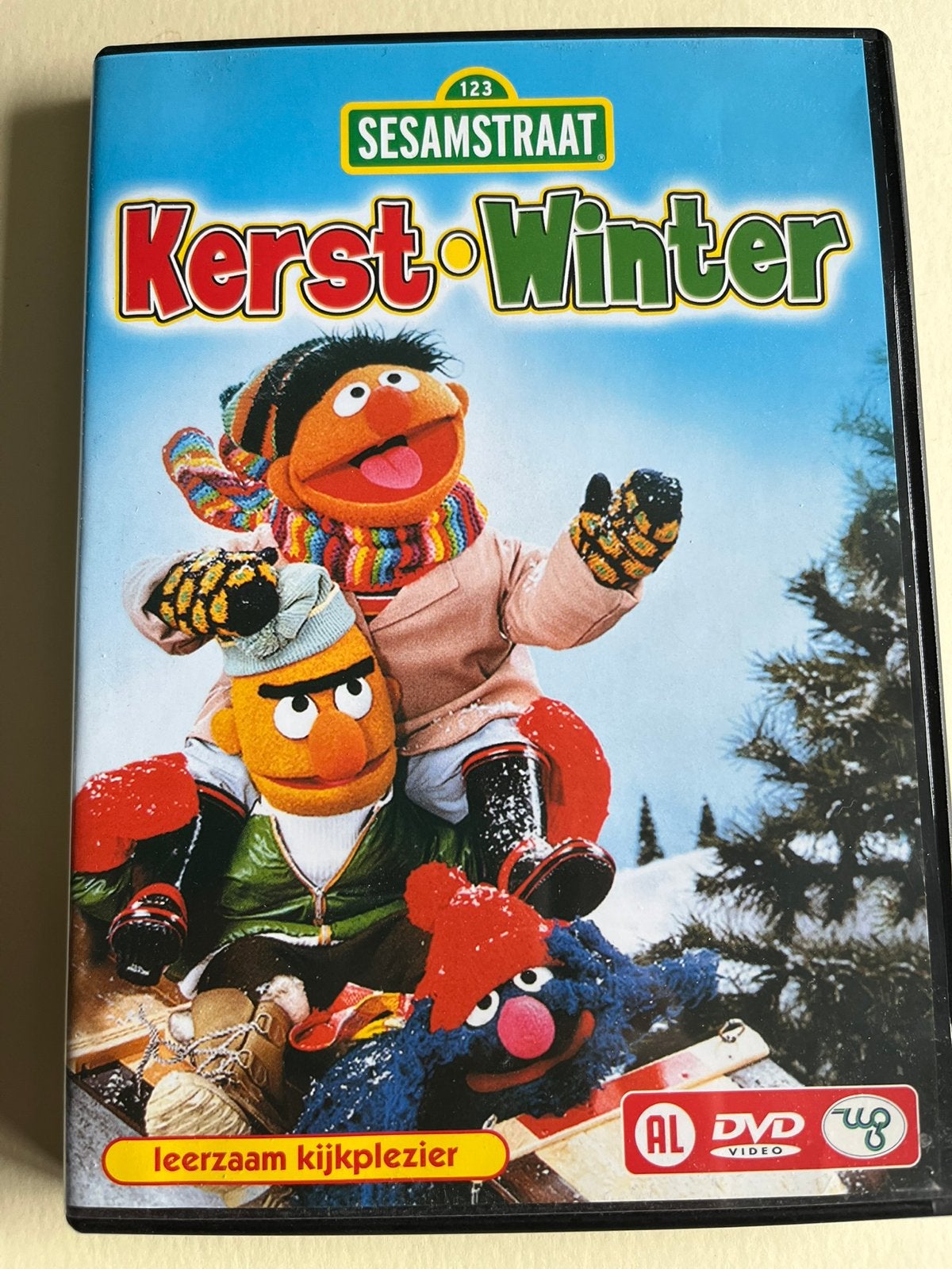 Sesamstraat Kerst Winter DVD - Leerzaam kijkplezier, Alle leeftijden, Ophalen of Verzenden, Gebruikt, Educatief