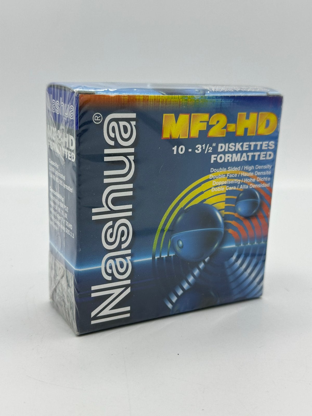 Nashua MF2-HD 3.5" Disketten - 10 stuks, Nieuw in verpakking, Ophalen of Verzenden, Nieuw