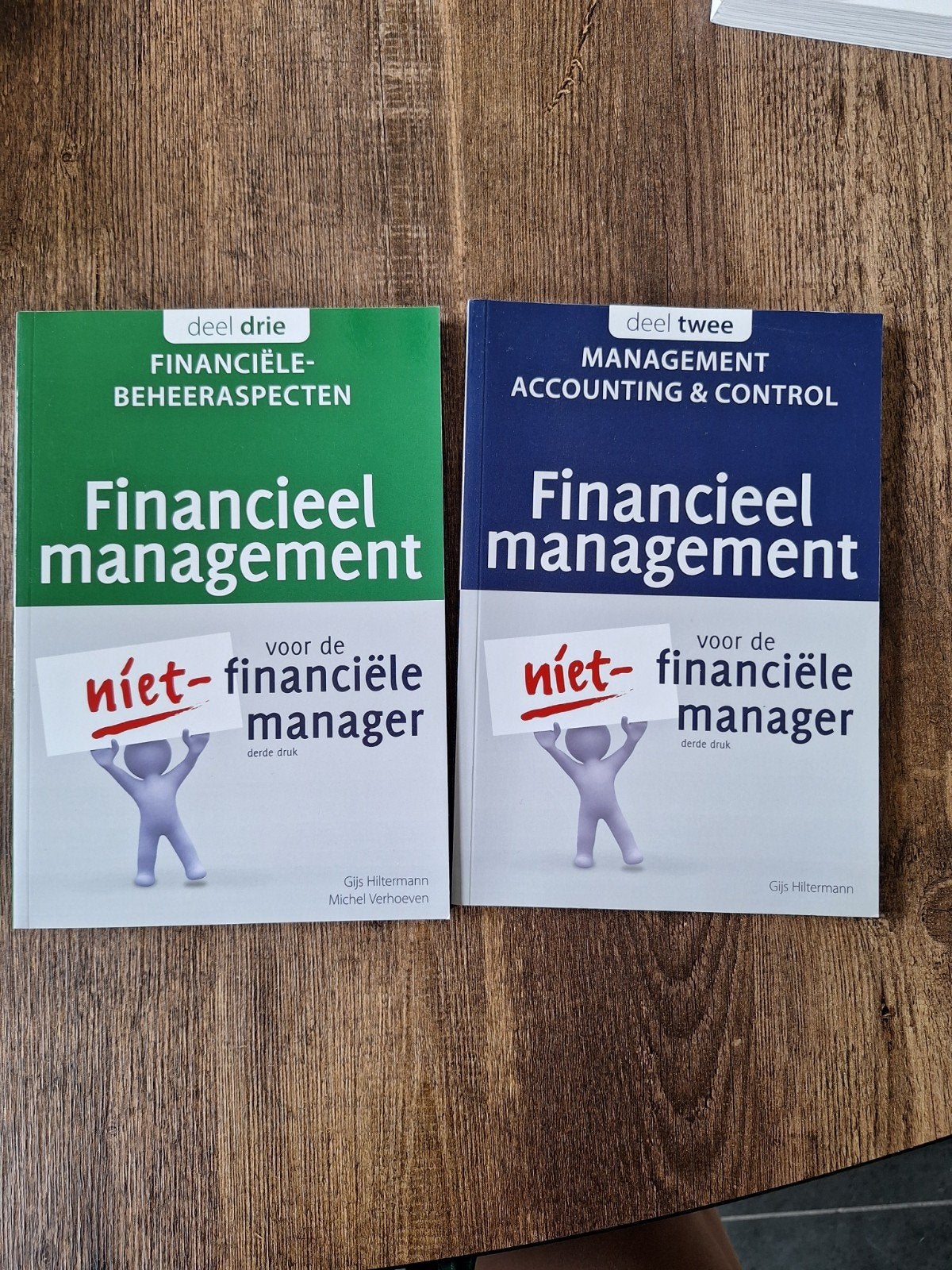 Financieel Management voor de niet-financiële manager, Zo goed als nieuw, Gijs Hiltermann, Michel Verhoeven, Gamma, HBO