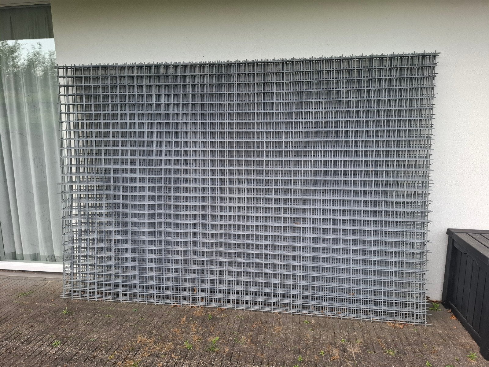 Betonmatten 12 stuks verzinkt, Ophalen, Gebruikt, 20 meter of meer, Gaas