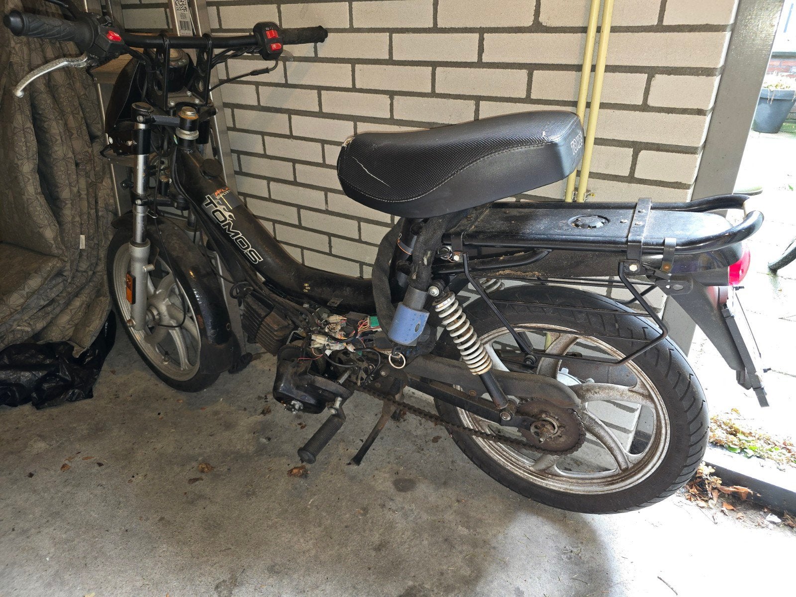 Tomos Fun Sport R - zwart - opknapper/onderdelen, Ophalen, Gebruikt
