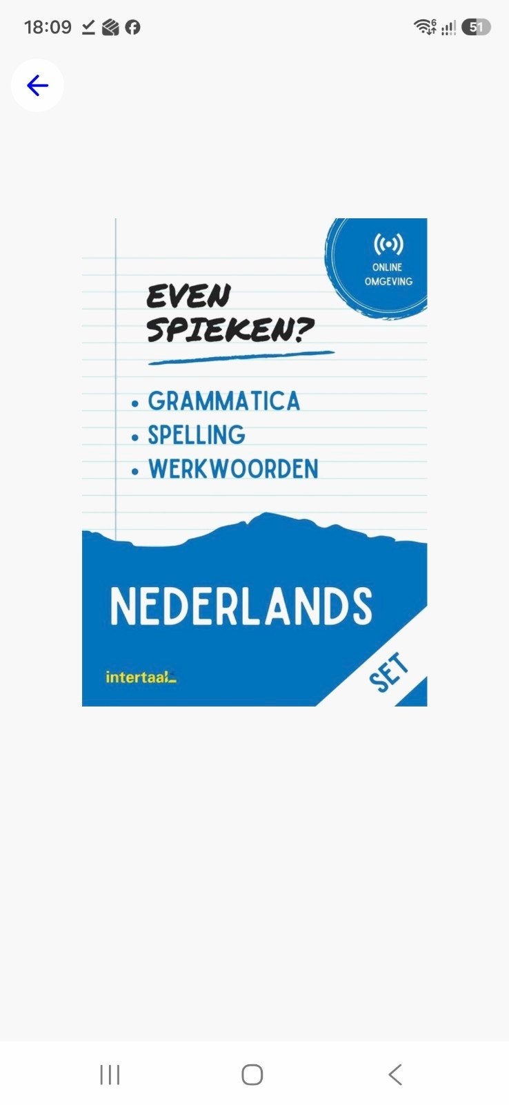 Even Spieken? Nederlands Grammatica Spelling Werkwoorden SET, Non-fictie, Nederlands, Nieuw, Ophalen of Verzenden