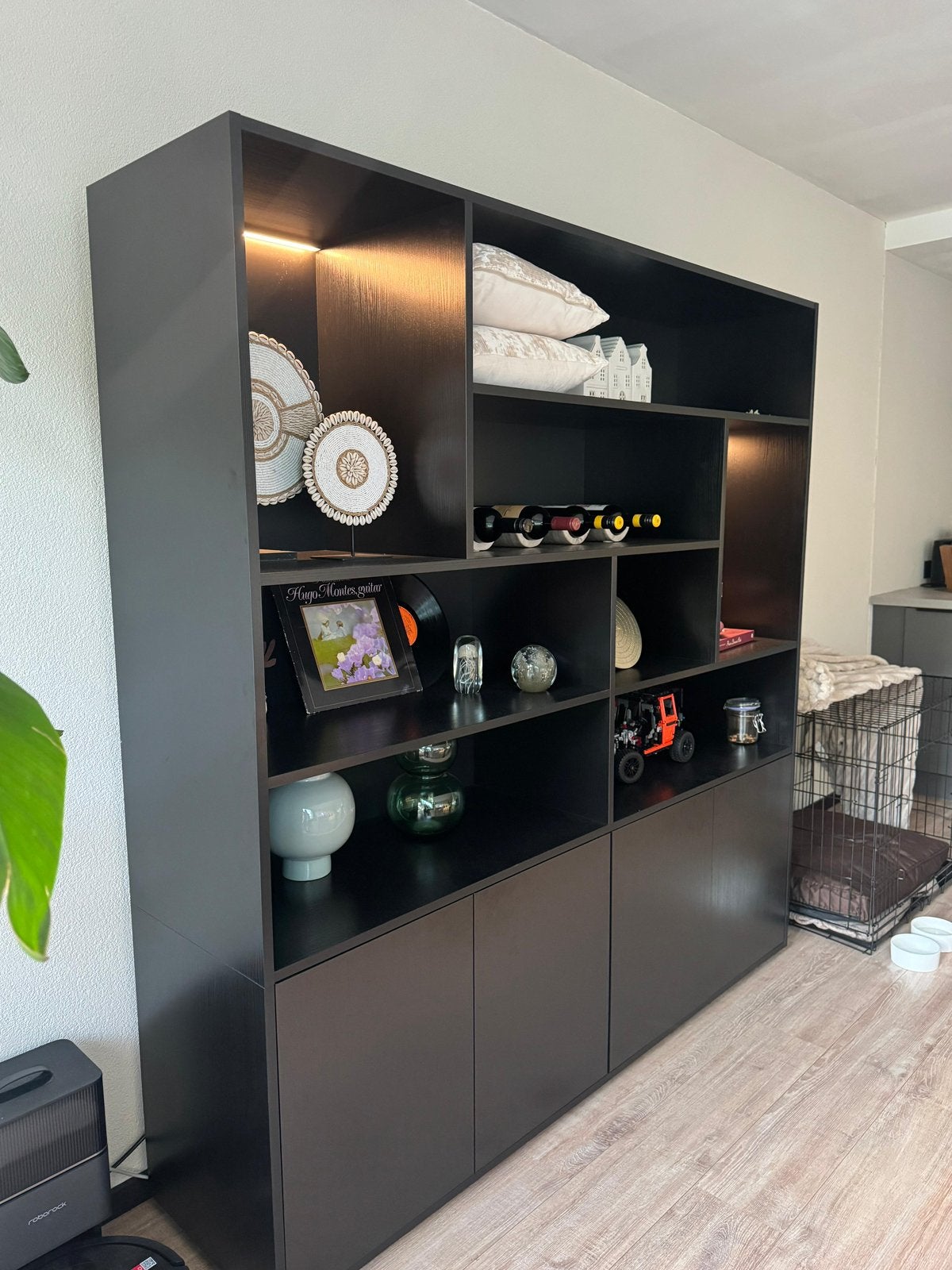 Vakkenkast Madrid, Ophalen, Overige materialen, Met deur(en), 150 tot 200 cm