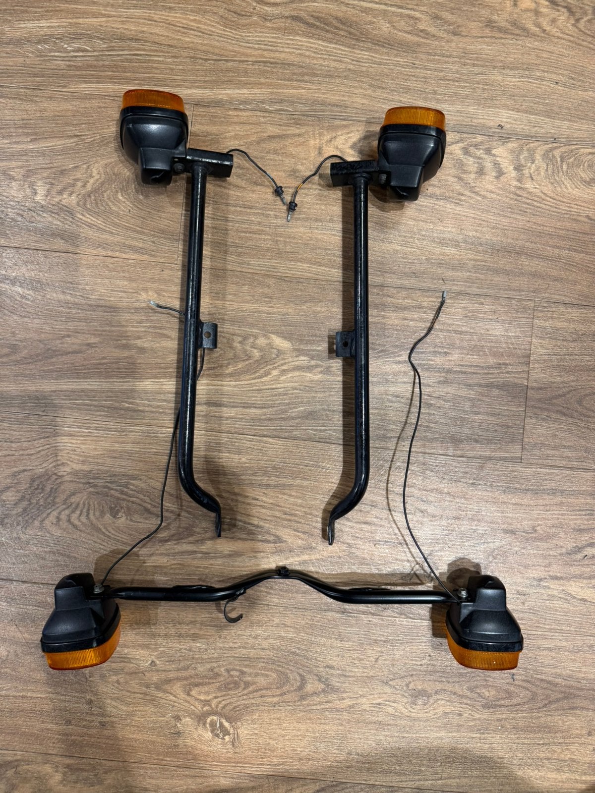 Honda MB originele set beugels en knipperlichten, Honda, Jap, Ophalen of Verzenden, Zo goed als nieuw