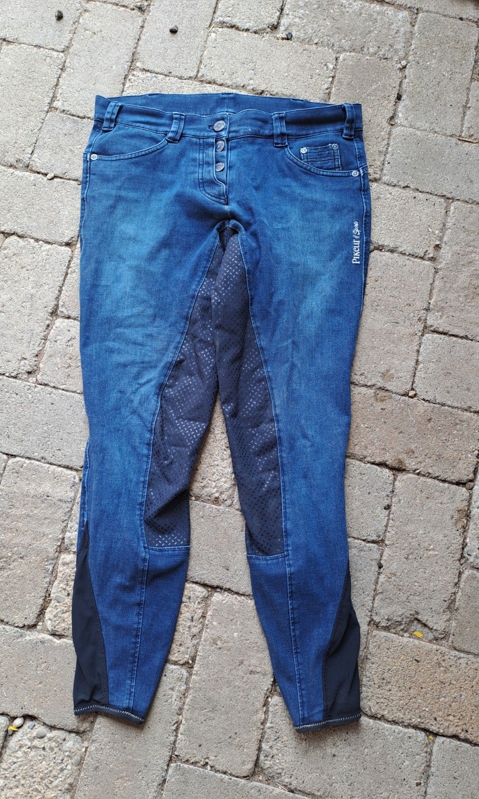 Pikeur jeans rijbroek met grip igst maat 42, Dieren en Toebehoren, Paardrijkleding, Ophalen of Verzenden, Zo goed als nieuw, Dressuur