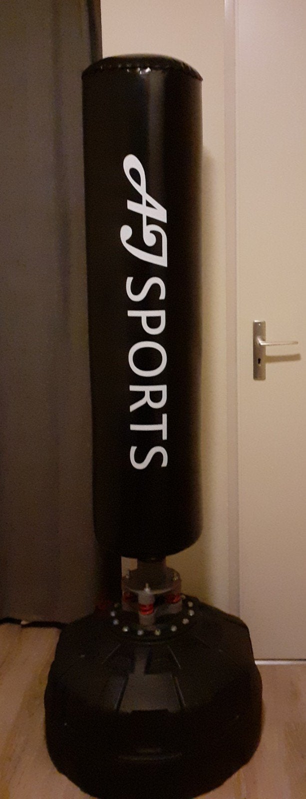 Bokspaal, Bokszak staand, Ophalen, Zo goed als nieuw, Bokszak