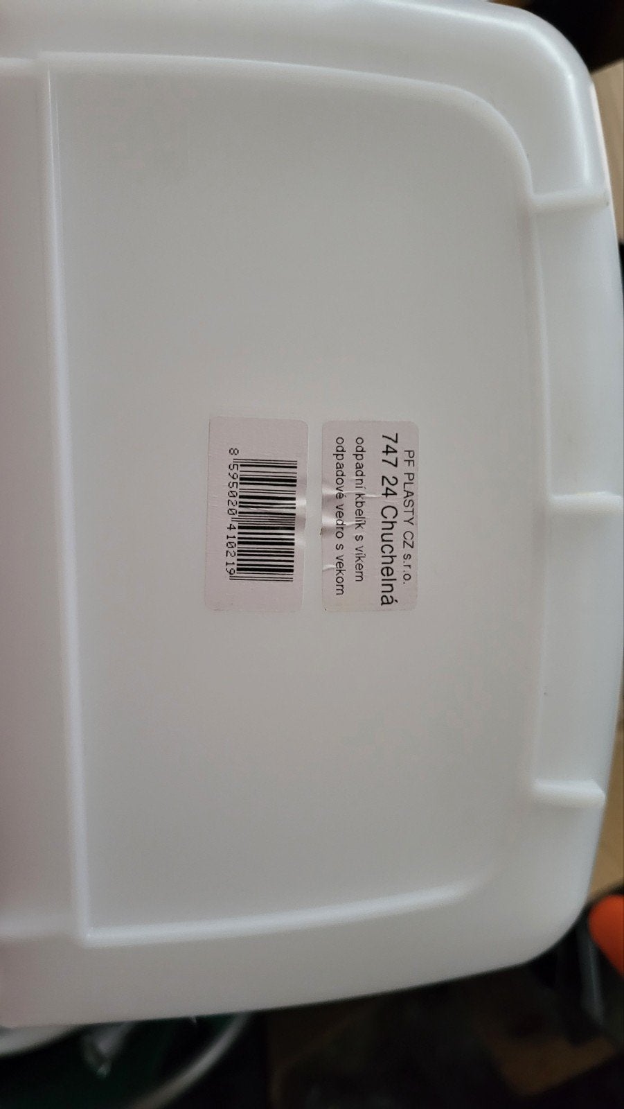 afvalbak 8 liter wit kan hangen, Ophalen of Verzenden