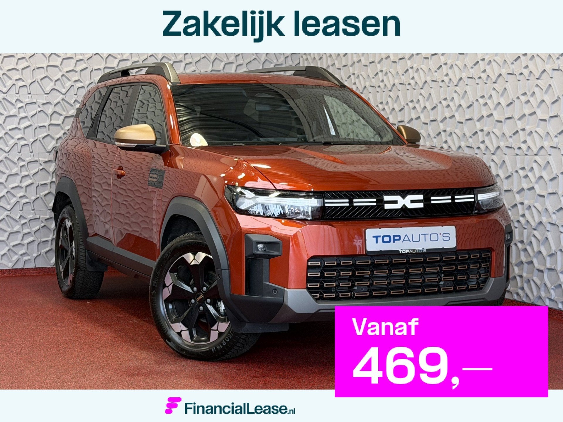 Dacia Bigster 1.2 MILD HYBRID 130 PK PANO SCHUIFDAK NAVI ELE, 12 maanden, Stof, Gebruikt, Zwart