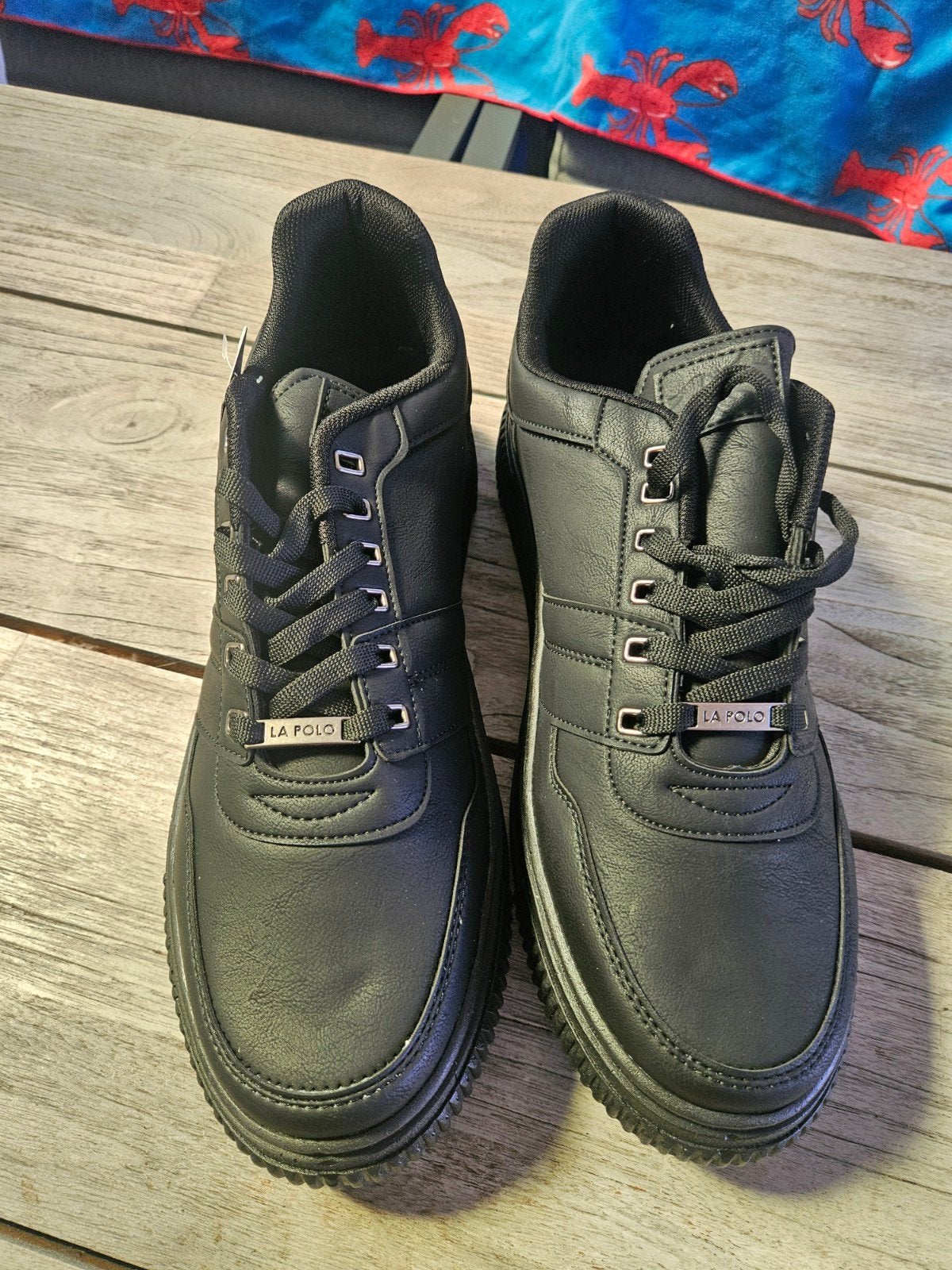 Zwarte L.A Polo schoenen, L.A Polo, Zwart, Nieuw, Ophalen of Verzenden