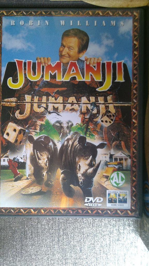 Jumanji, Cd's en Dvd's, Dvd's | Tekenfilms en Animatie, Zo goed als nieuw, Amerikaans, Overige typen, Alle leeftijden, Ophalen of Verzenden