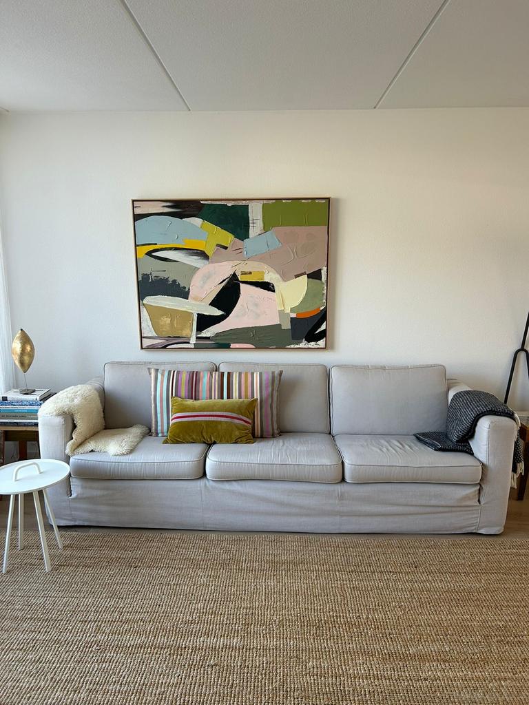 Linteloo Easy Living bank, Ophalen, 250 tot 300 cm, Gebruikt, Driepersoons