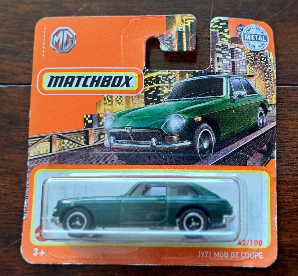 Matchbox  MGB GT Coupe  Mint Blister, Ophalen of Verzenden, Nieuw, Auto, Matchbox