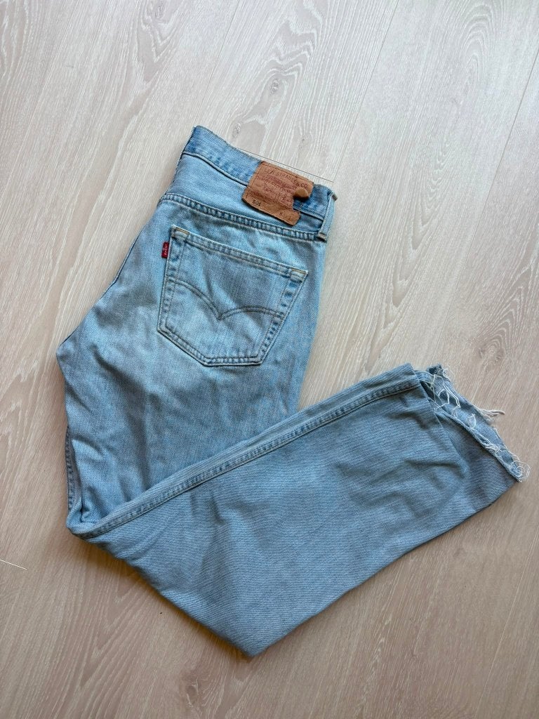 Levi's 501 Spijkerbroek W33L34, Blauw, ., Ophalen of Verzenden, Zo goed als nieuw