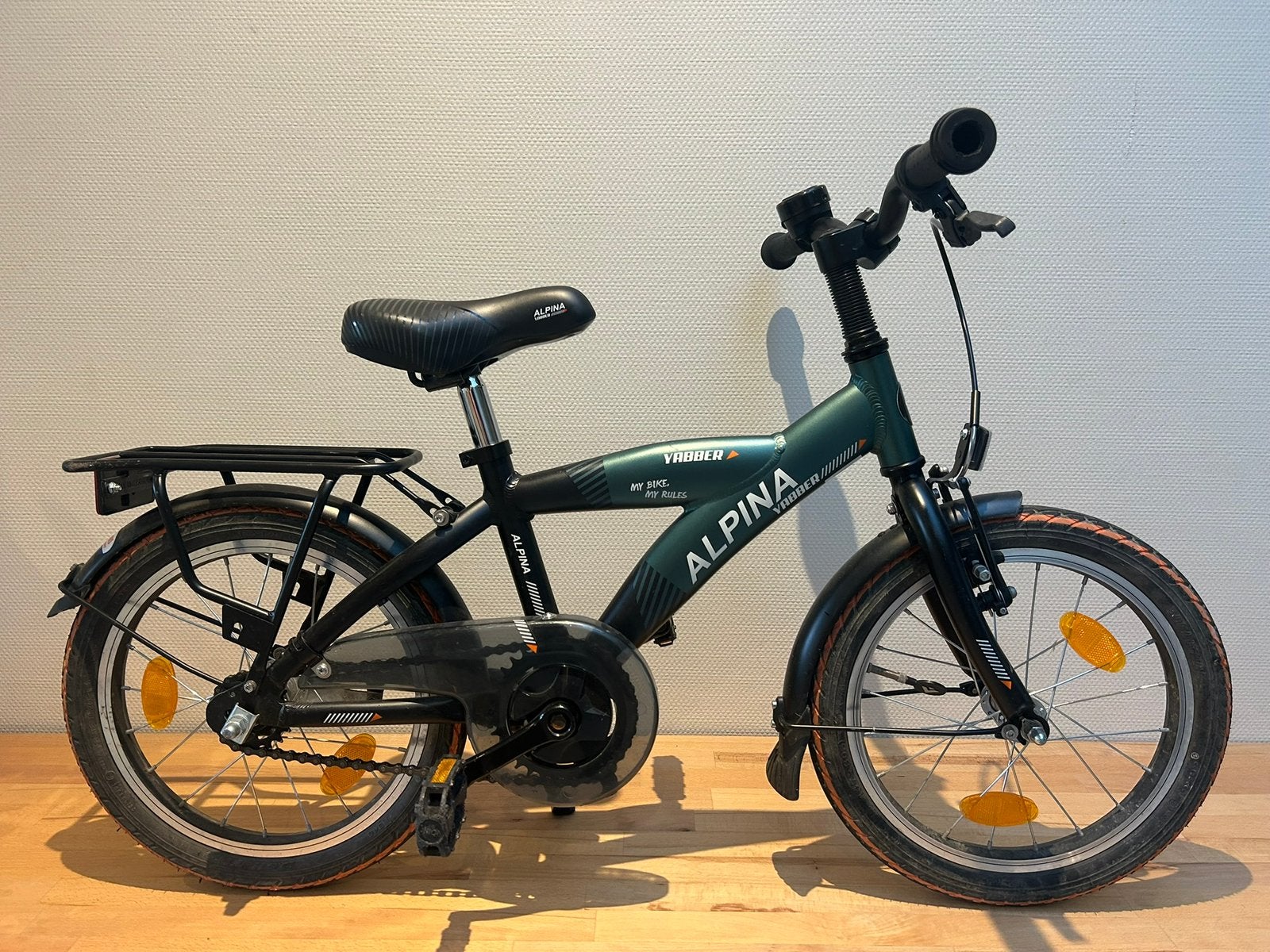 Kinderfiets Alpina Yabber16 inch, Ophalen of Verzenden, Zo goed als nieuw, 16 inch