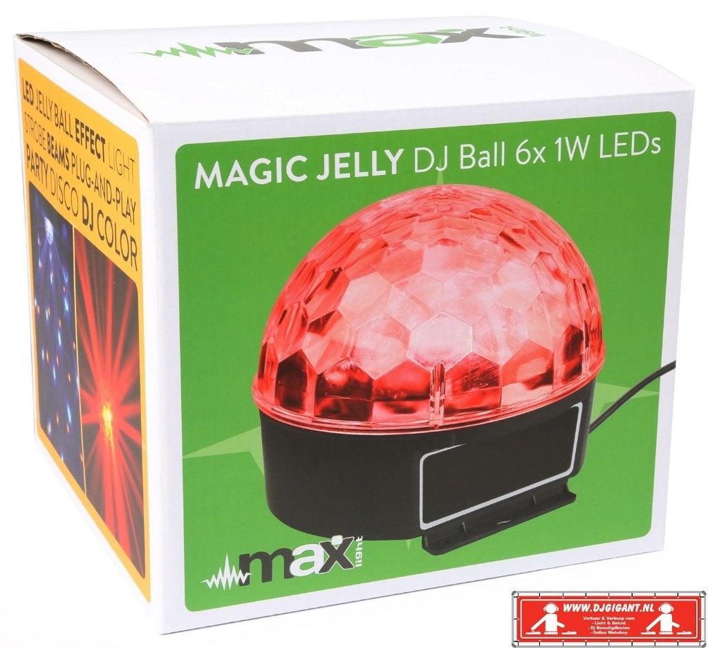 Magic dj led bal, Ophalen of Verzenden, Nieuw, Licht, Geluidgestuurd