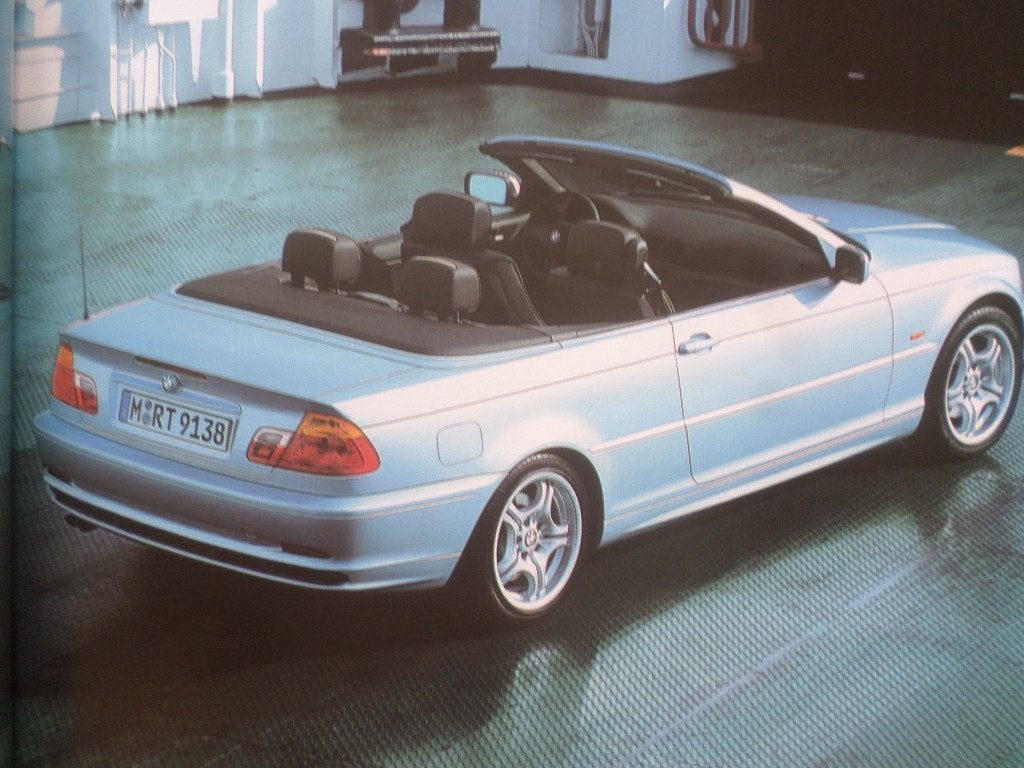 BMW Serie 3 E46 Cabrio Brochure, Ophalen of Verzenden, Zo goed als nieuw, BMW