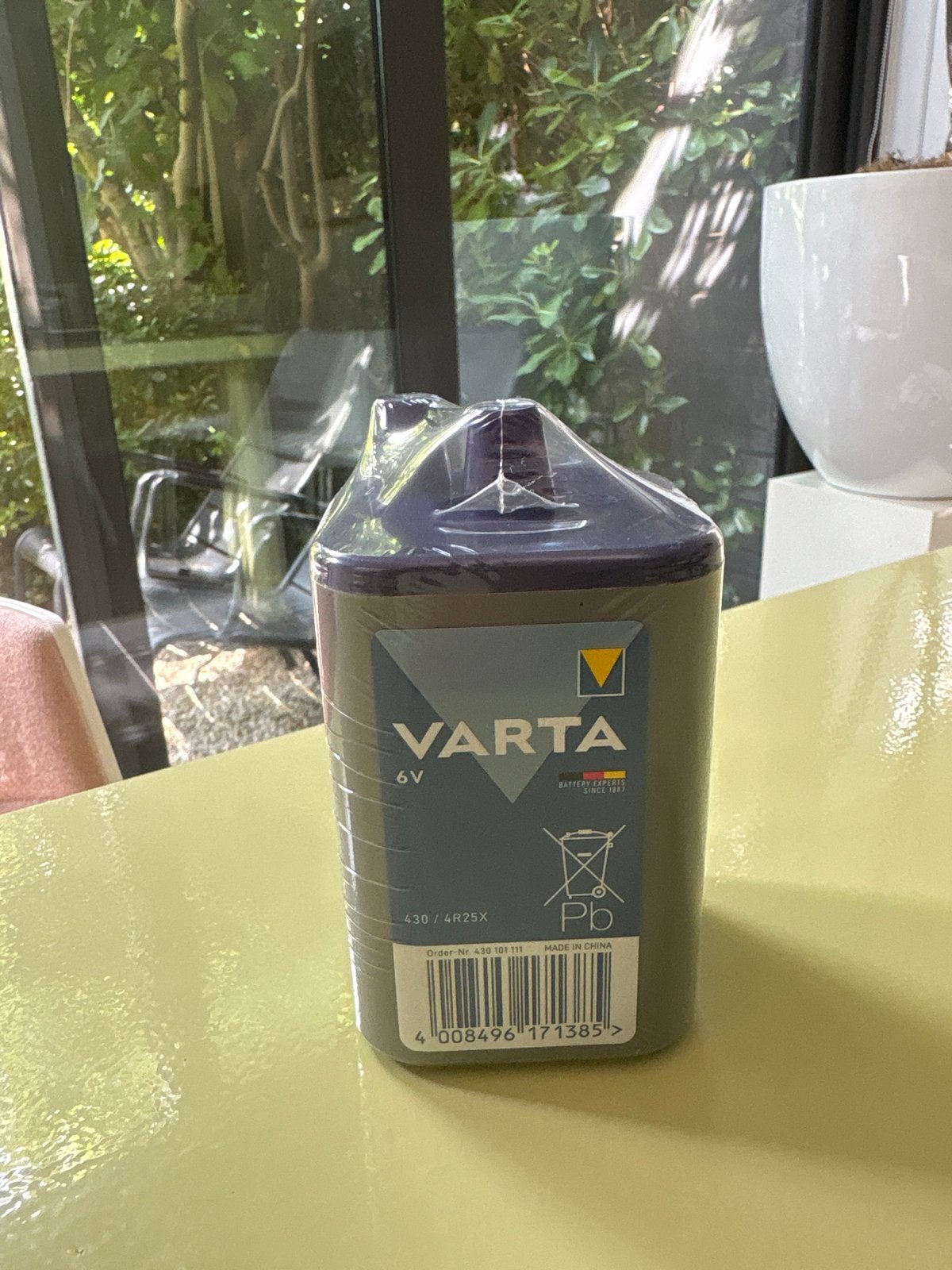 VARTA 6V Batterij 430/4R25X - Nieuw in verpakking, Ophalen of Verzenden, Nieuw
