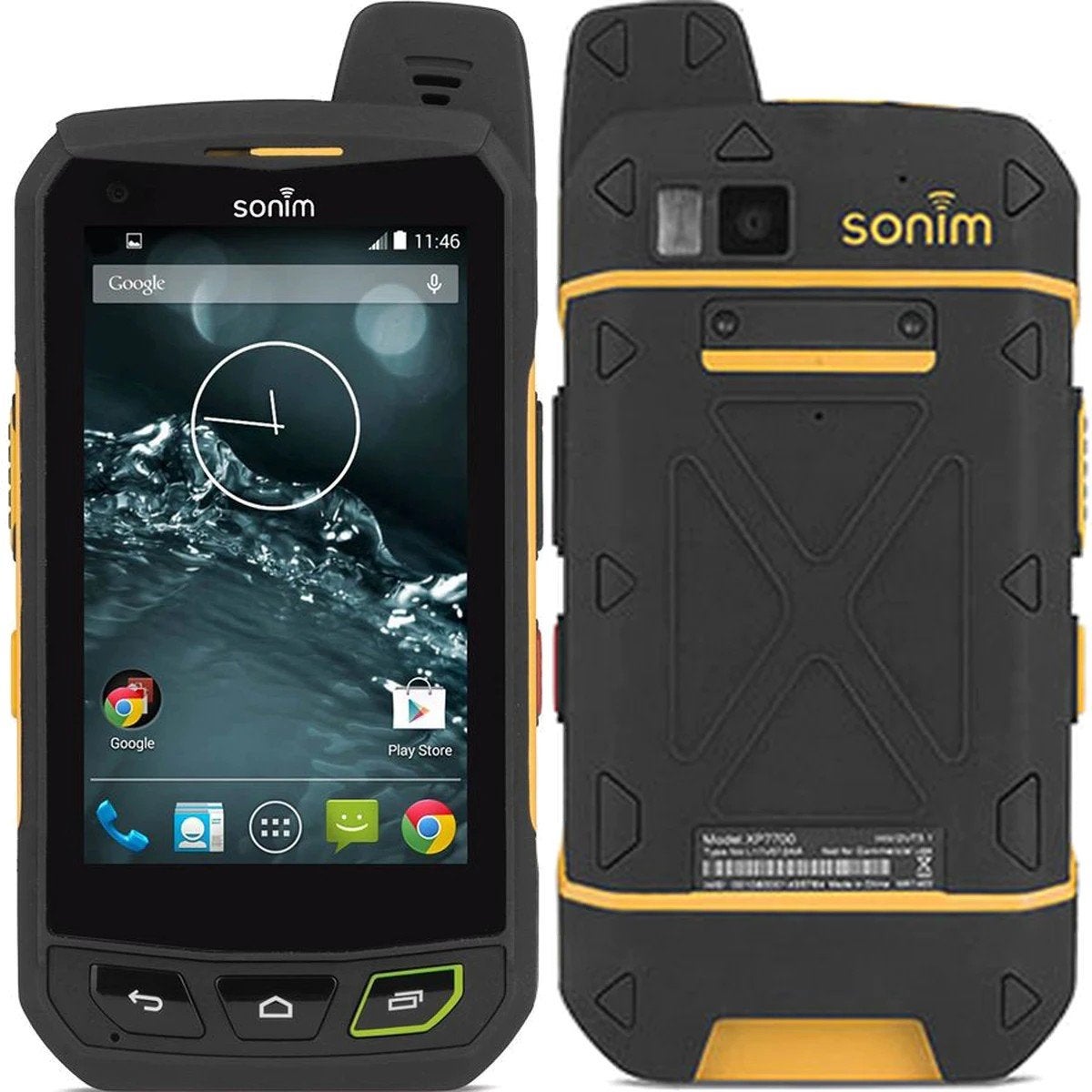 Sonim XP7700 Robuuste Smartphone - Zwart/Geel, Ophalen, Zo goed als nieuw, Overige modellen, Zonder simlock
