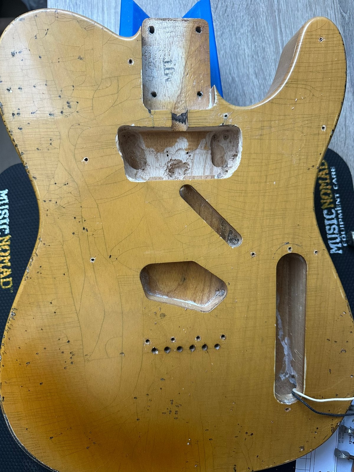 MJT Telecaster swamp ash body, Muziek en Instrumenten, Ophalen of Verzenden, Gebruikt, Solid body, Overige merken