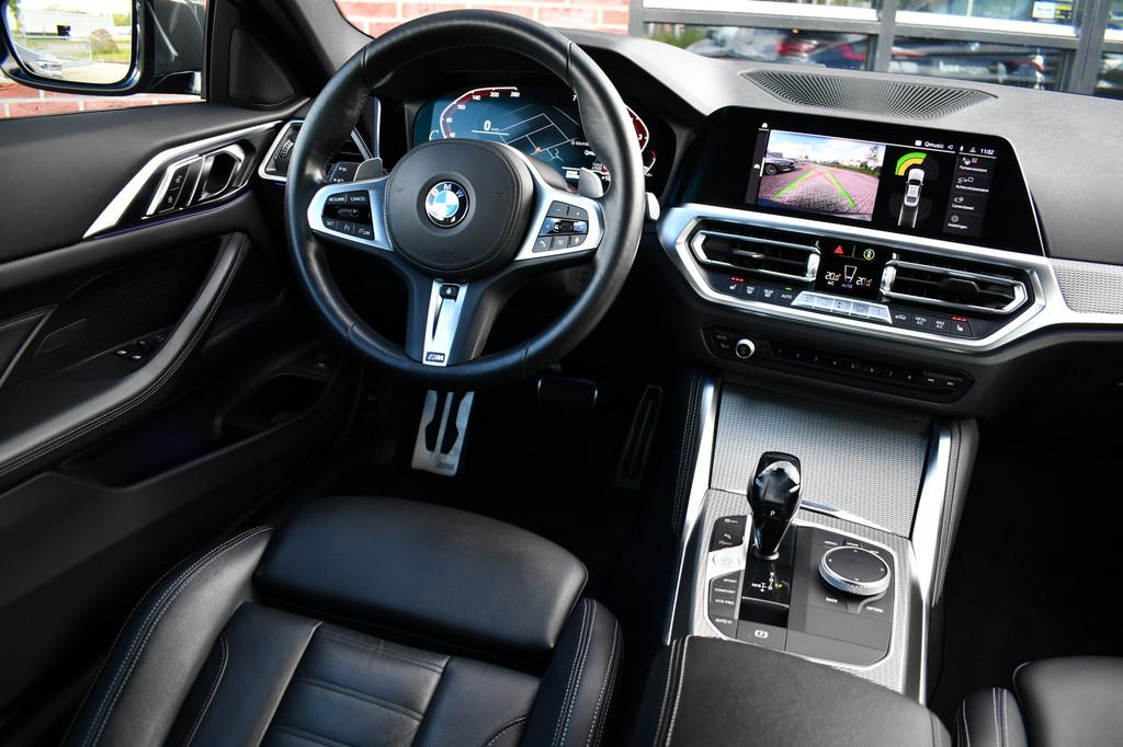 BMW 4 Serie Coupé 420i M-Sport | NL-auto | Dravitgrau | 19i, Auto's, BMW, Automaat, Achterwielaandrijving, Gebruikt, 4 stoelen