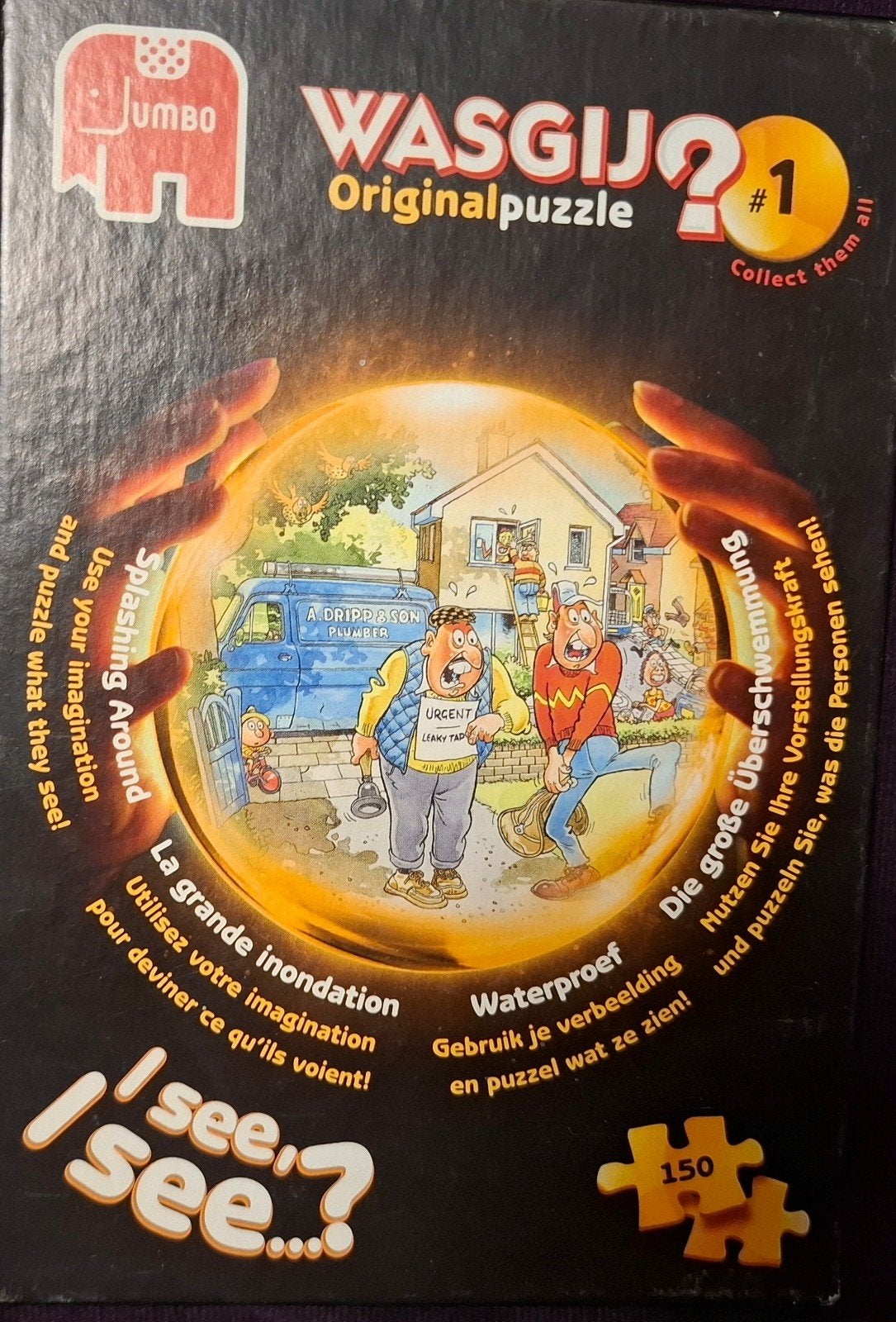 Wasgij Original 1: Splashing Around - 150 stukjes, Ophalen of Verzenden, Gebruikt