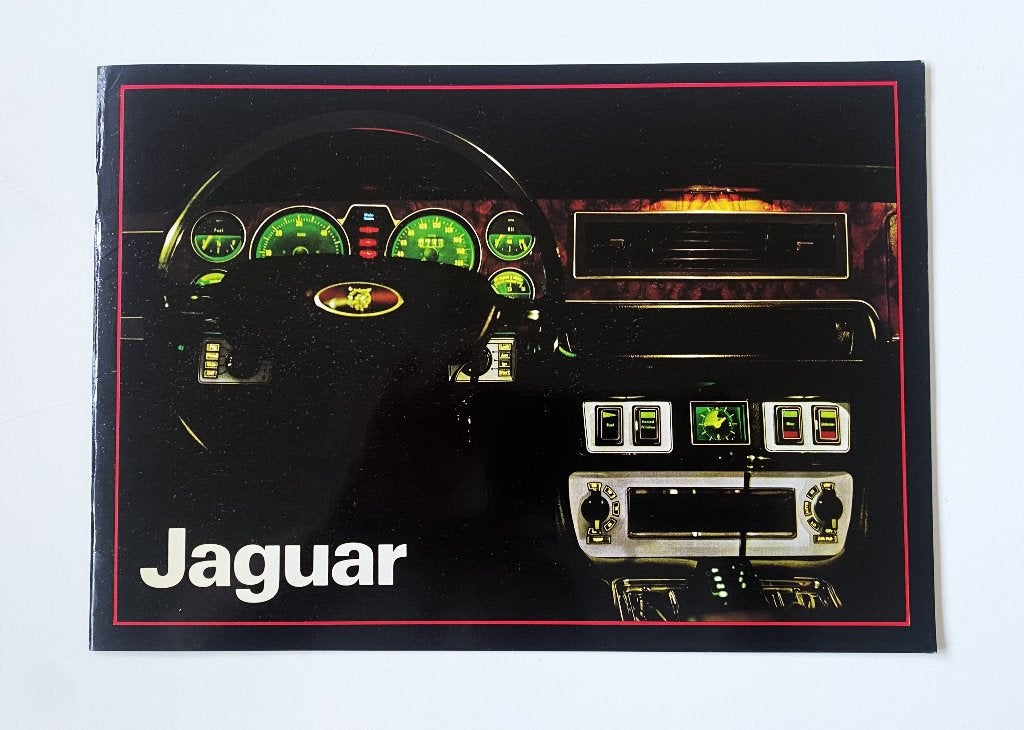Jaguar XJ / XJ-C series II brochure 1976, Verzenden, Gelezen, Overige merken