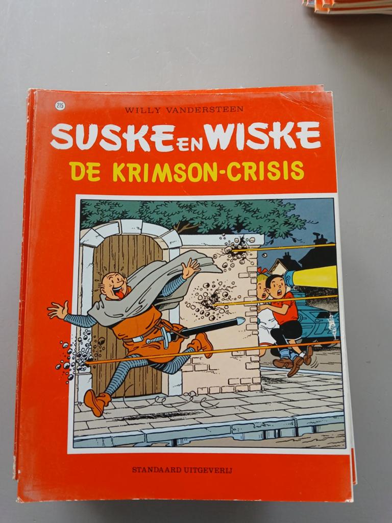 Suske en Wiske stripboeken ongeveer 50 stuks, Boeken, Meerdere stripboeken, Ophalen, Gelezen, Willy Vandersteen