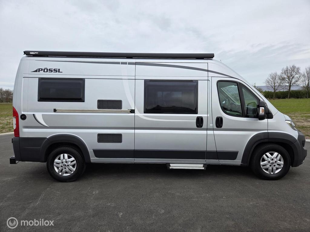 Possl 2Win buscamper 2017 163pk Euro-6, Airco, Cruise, Buscamper of Camperbus, Hordeur, Achteruitrijcamera, Pössl