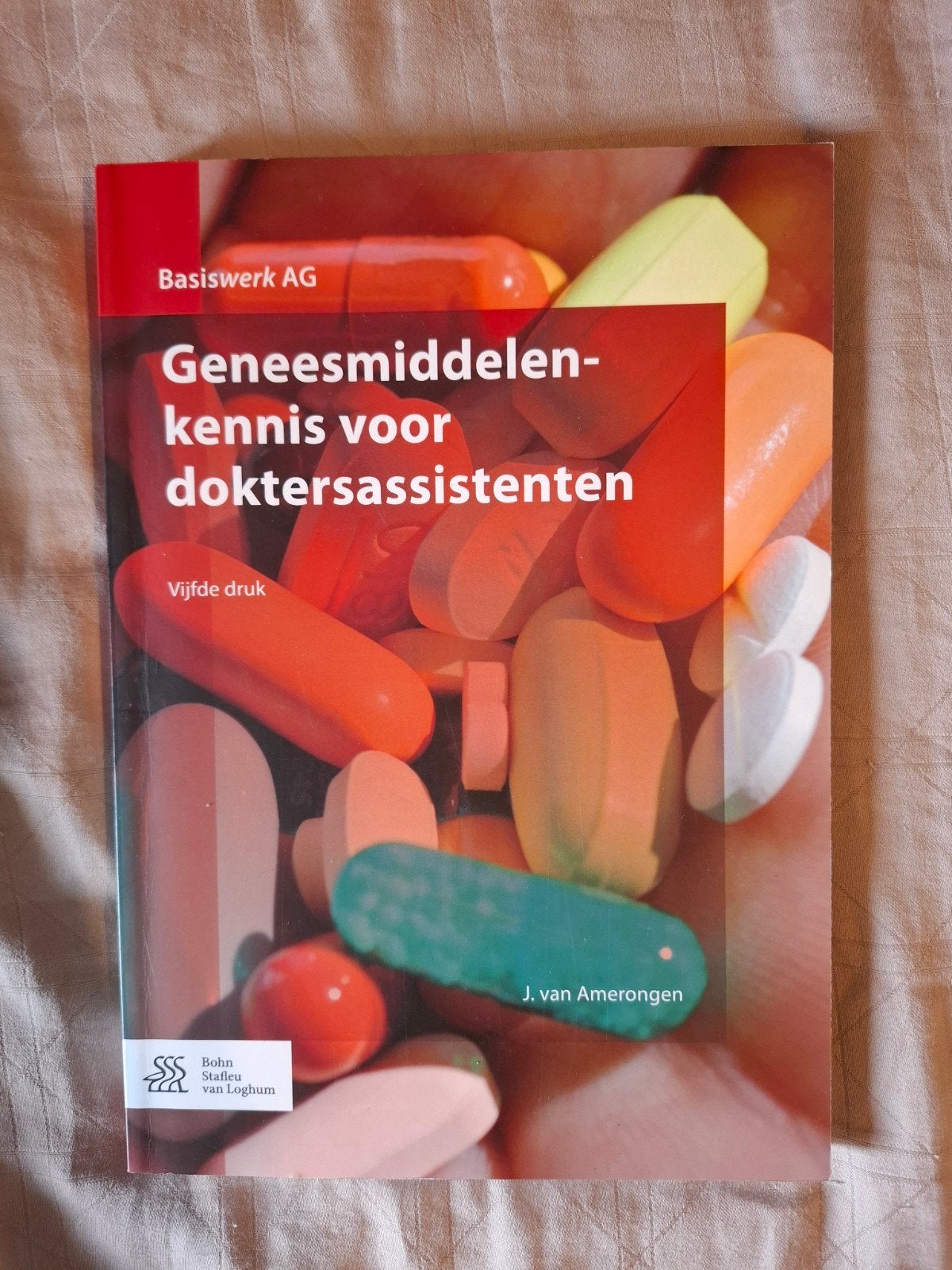 Geneesmiddelenkennis voor doktersassistenten, Boeken, Wetenschap, Ophalen of Verzenden, Zo goed als nieuw, J. van Amerongen