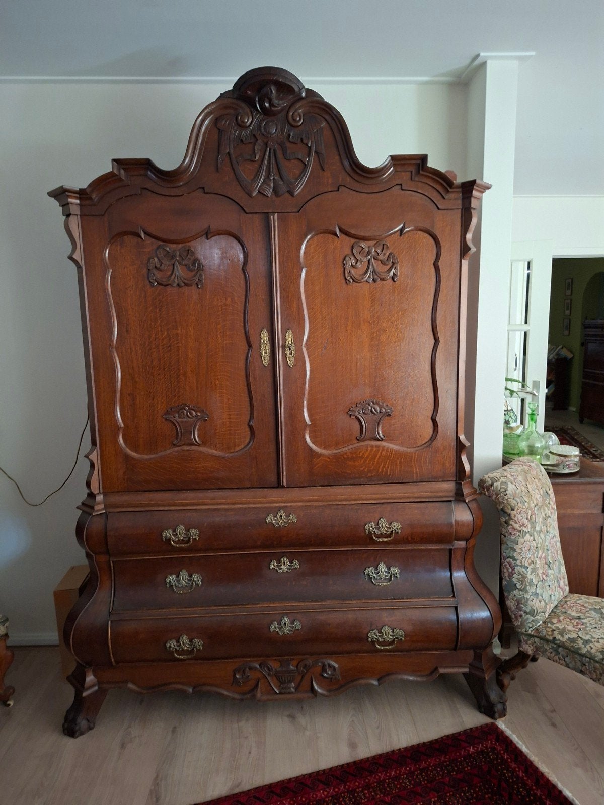 oud hollands kabinet, Antiek en Kunst, Ophalen