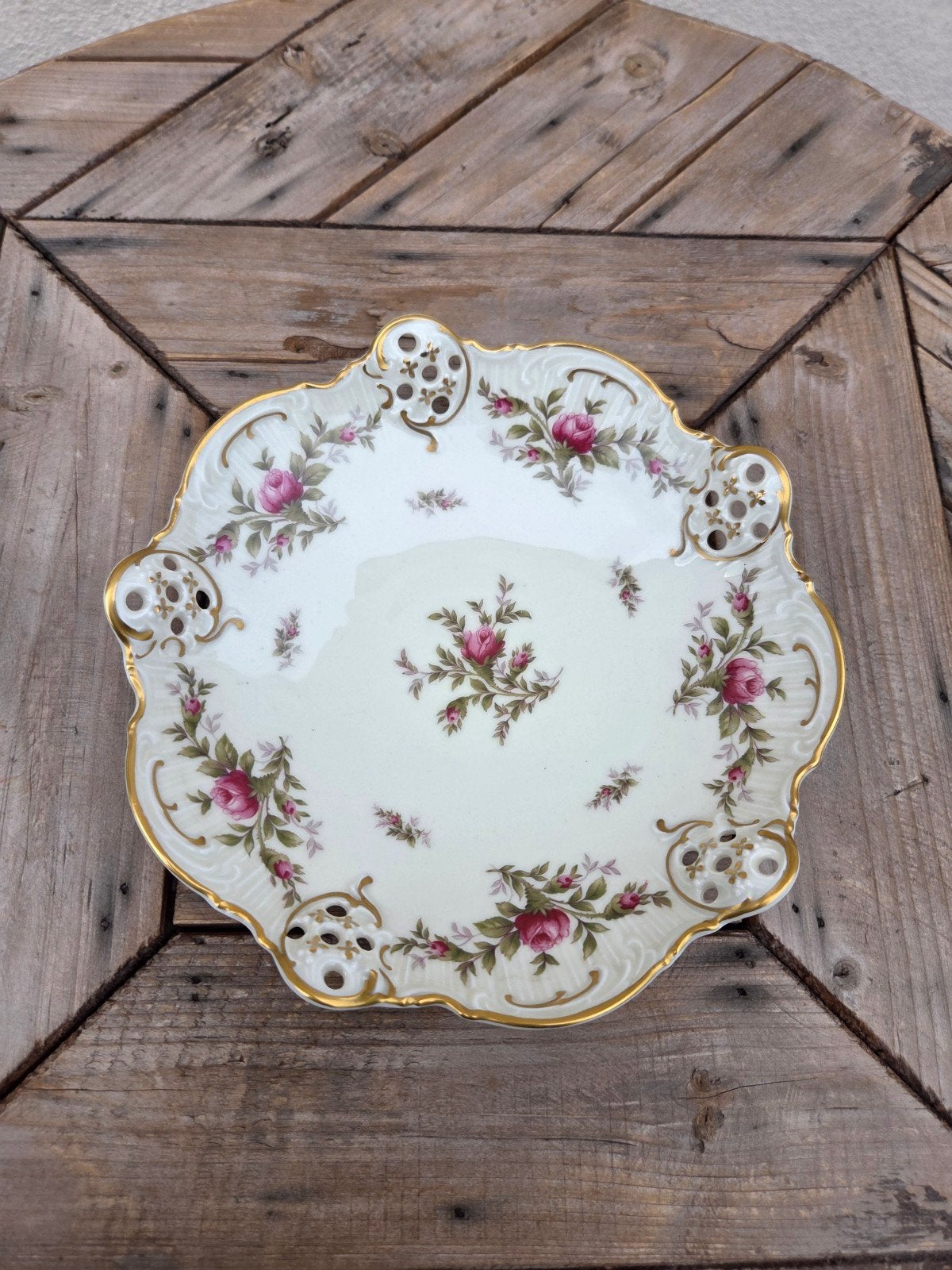 Rosenthal Moliere Moosrose schaaltje, Ophalen of Verzenden