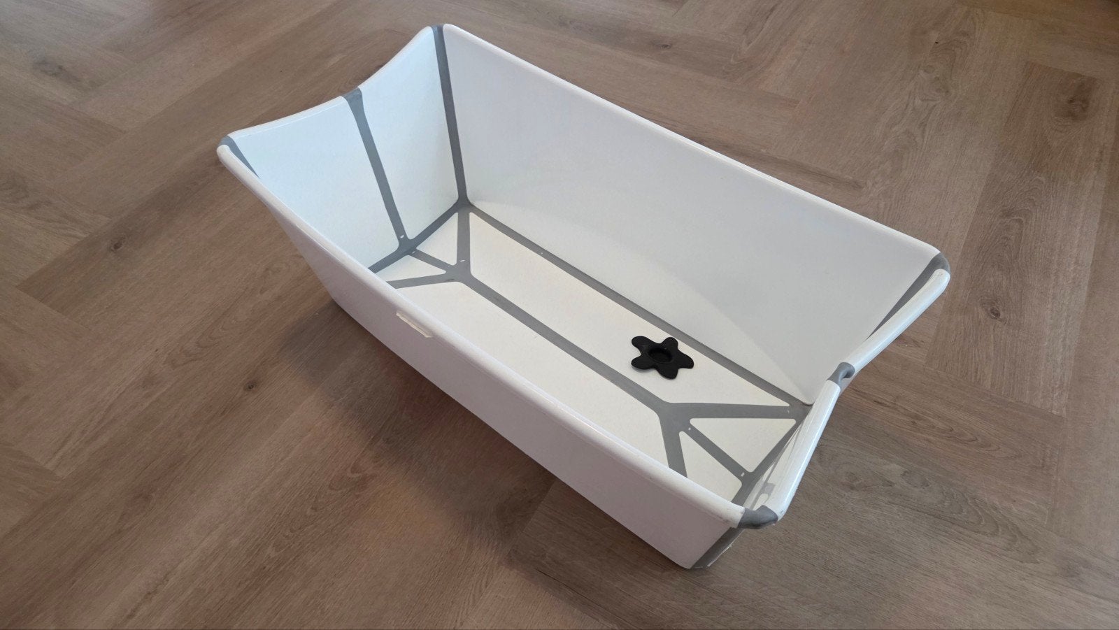 Stokke Flexi Bath inklapbaar babybadje, Kinderen en Baby's, Badjes en Verzorging, Ophalen of Verzenden, Gebruikt, Badje, Overige merken