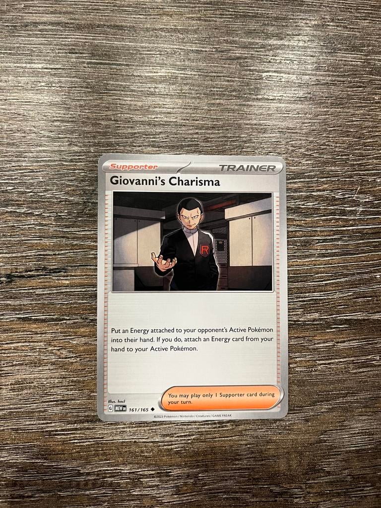 Giovanni’s Charisma MEW 161/165, Ophalen of Verzenden, Zo goed als nieuw