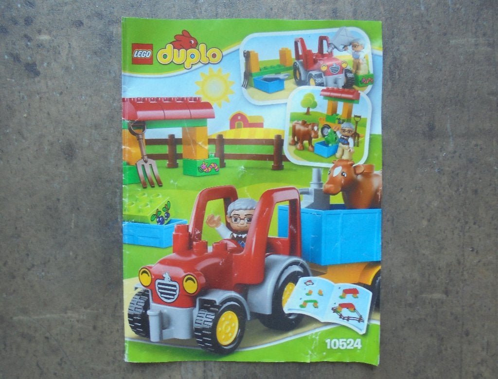 Lego Duplo Building Instruction 10524 (zie foto's), Ophalen of Verzenden, Gebruikt, Duplo
