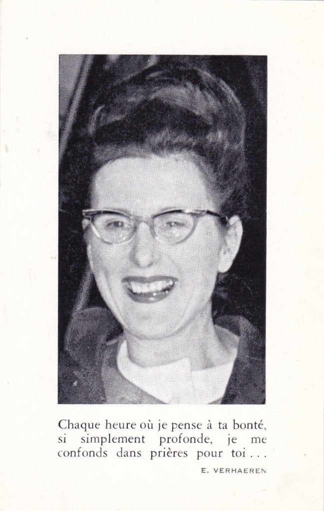 Rie Welling - Bosman  1924-1964, Verzenden, Bidprentje