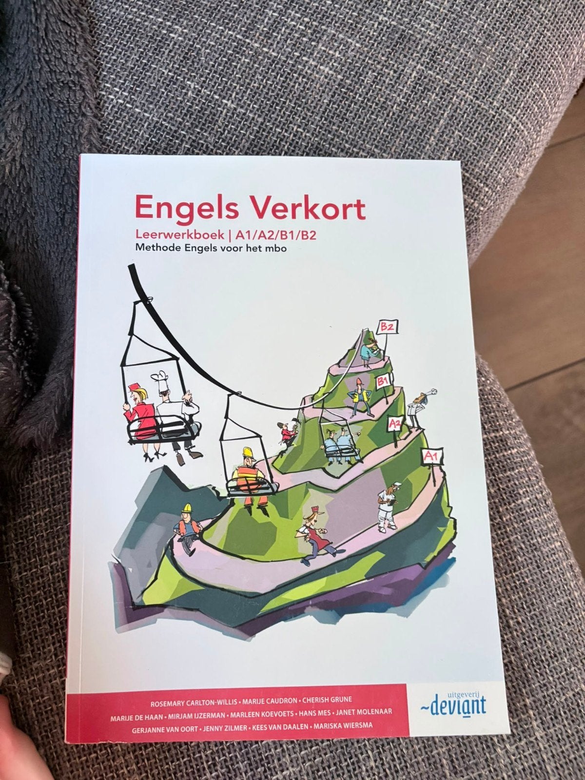 Engels Verkort Leerwerkboek A1/A2/B1/B2 MBO, Ophalen of Verzenden, Zo goed als nieuw, MBO, Rosemary Carlton-Willis, Marije Caudron, Cherish Grune e.a.