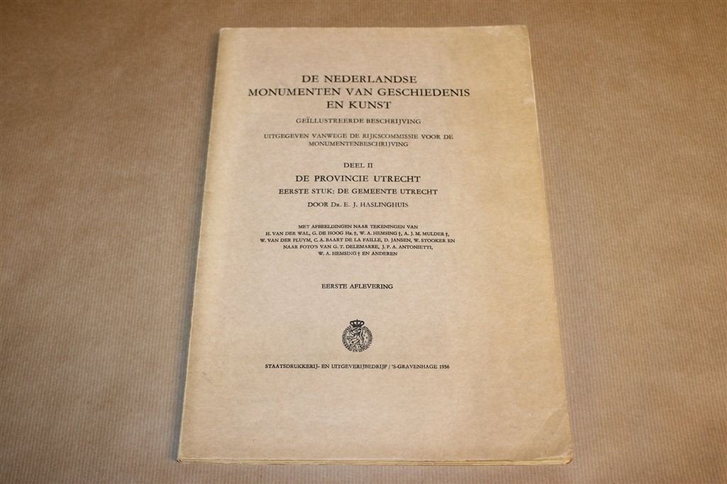 Monumenten van Geschiedenis en Kunst — Utrecht 1956, Ophalen of Verzenden, Gelezen
