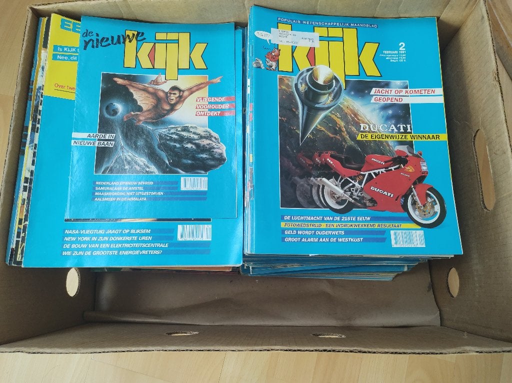 "Kijk" tijdschrift meerdere jaargangen compleet, Verzamelen, Tijdschriften, Kranten en Knipsels, Ophalen, 1980 tot heden, Nederland
