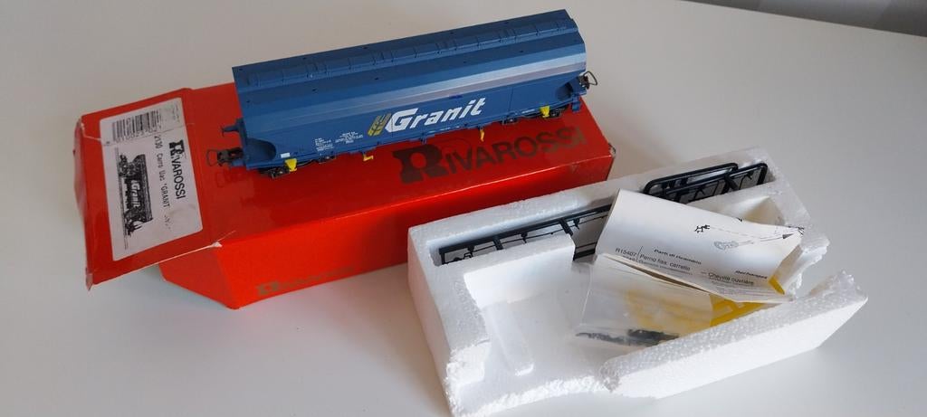 Rivarossi Granit graanwagen, Overige merken, Gebruikt, Gelijkstroom, Wagon