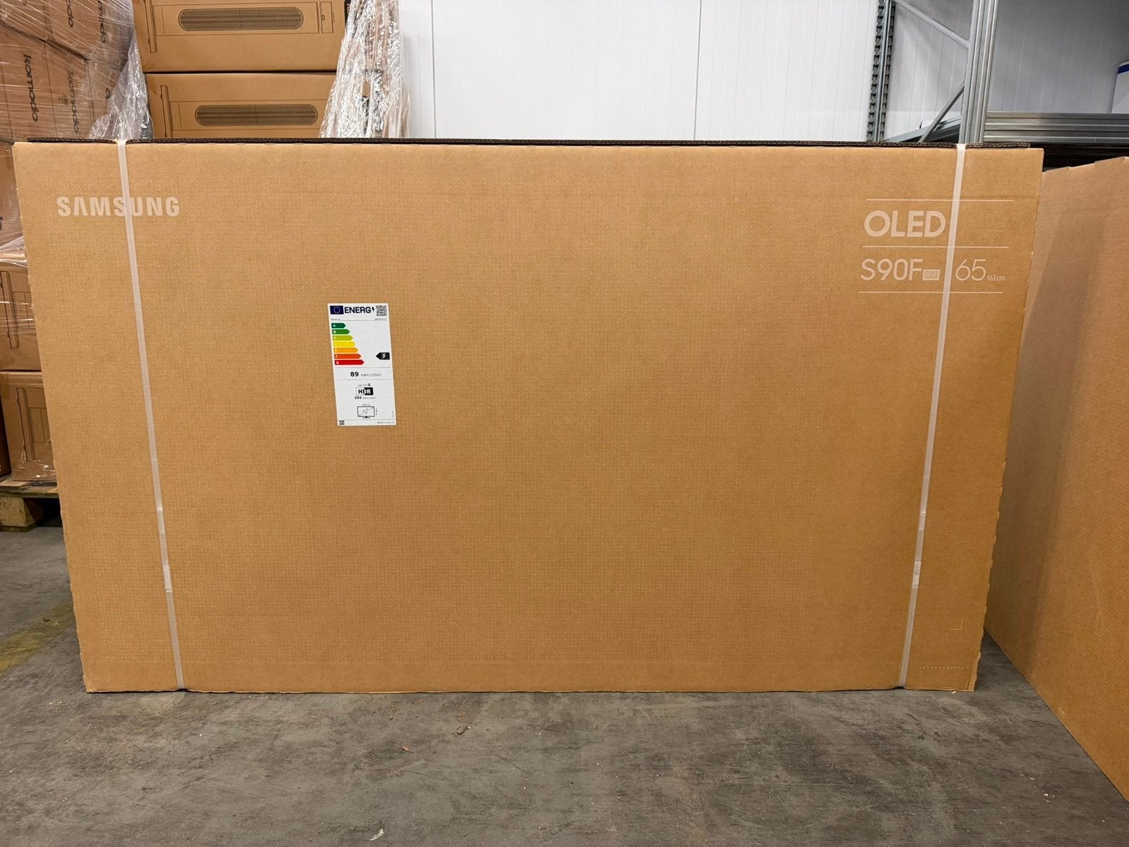 Samsung QE65S92FAT OLED TV 65 inch 4K Smart TV, Audio, Tv en Foto, Televisies, Ophalen, Nieuw, Samsung, 100 cm of meer