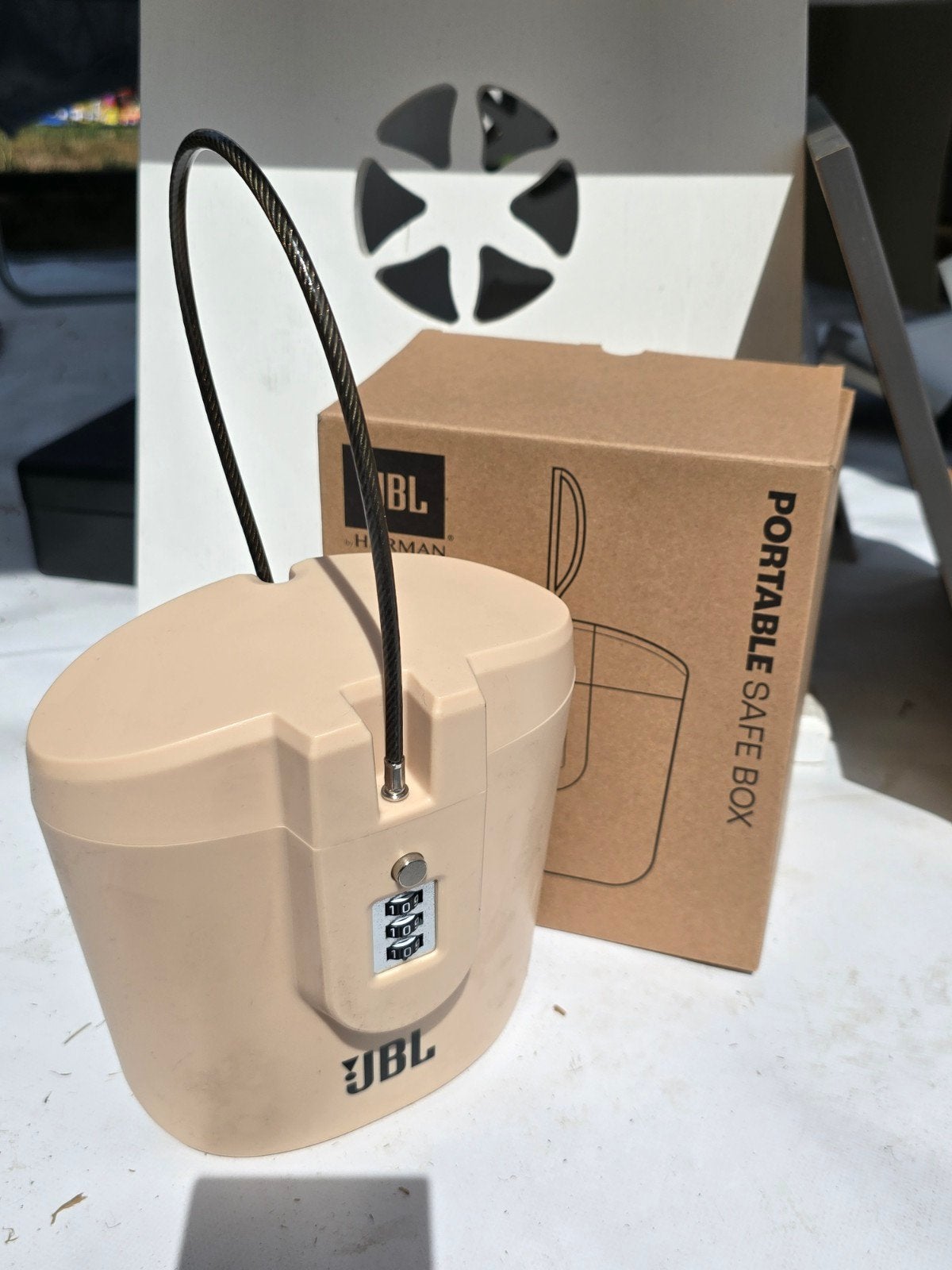 JBL Portable Safe Box - Nieuw, Ophalen of Verzenden, Nieuw, Brandkast
