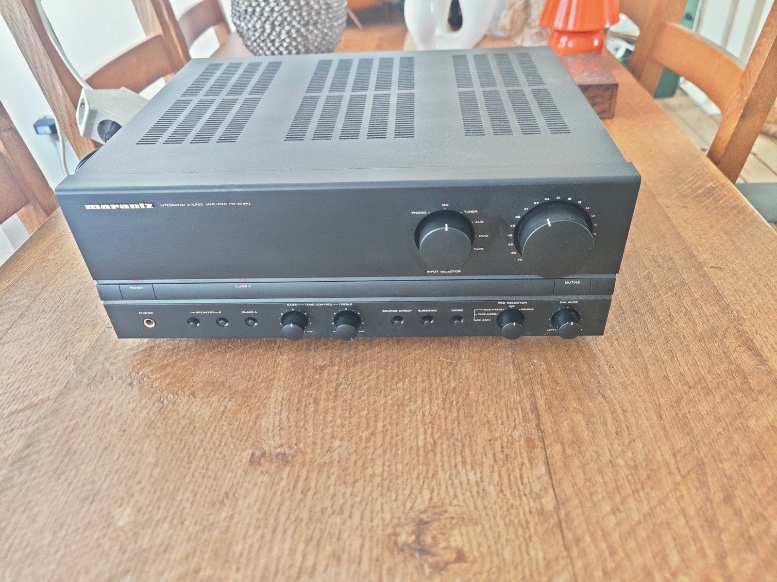Marantz PM80 MKII versterker, Audio, Tv en Foto, Gebruikt, 60 tot 120 watt, Stereo, Ophalen